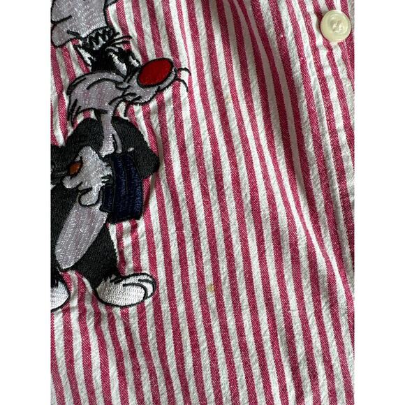 Vintage Looney Tunes Tweety Sylvester Shirt – Made in Hong Kong L - Picture 3 of 5